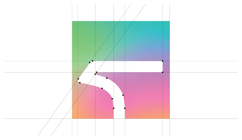 Logo construction grid