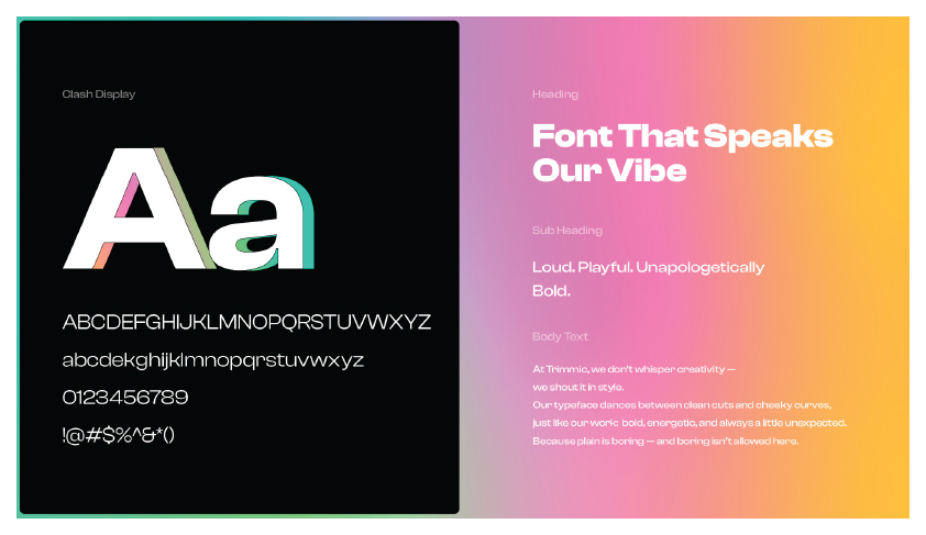 Typography system