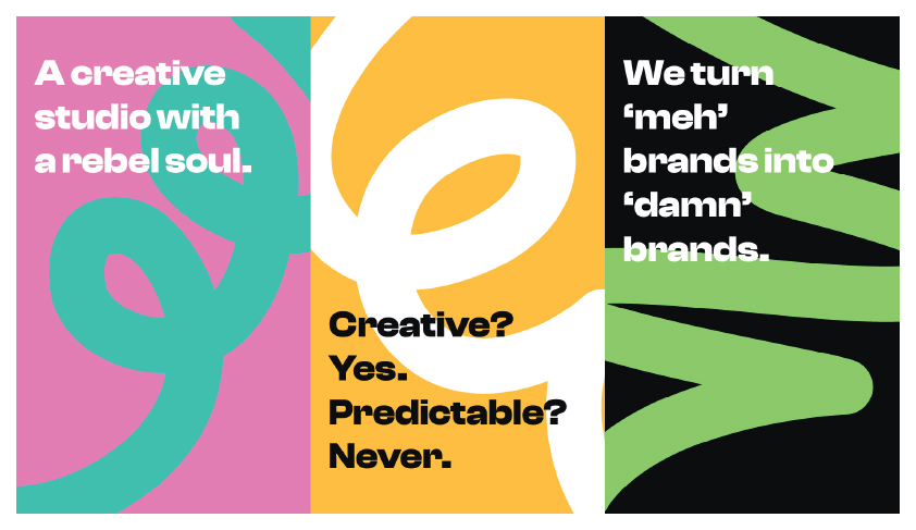 Billboard — brand message